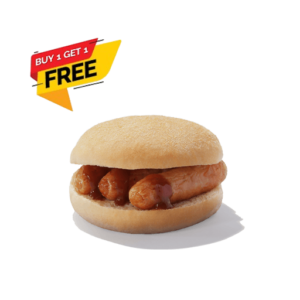 BUY 1 GET 1 FREE Sausage Breakfast Roll