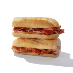 BUY 1 GET 1 FREE Bacon Breakfast Baguette