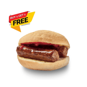 BUY 1 GET 1 FREE Vegan Sausage Breakfast Roll